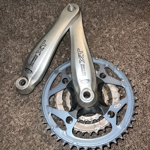Guarnitura shimano deore - guarnitura,
