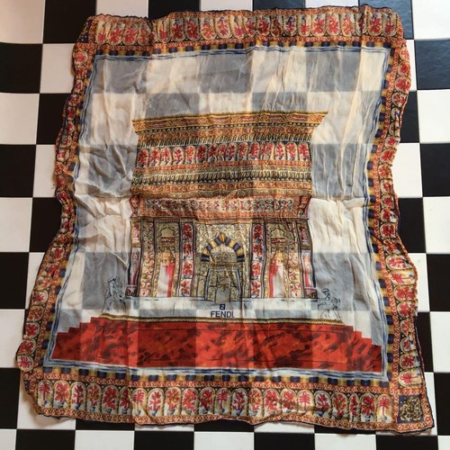 Sciarpa seta fendi - di,