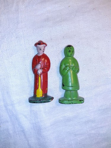Figurine vintage plastica - in,