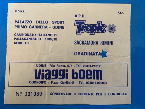 Biglietto tropic - biglietto,