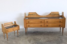 Cassettiera ottone vetro - cassettiera,
