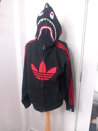 Bape adidas felpa con - x,