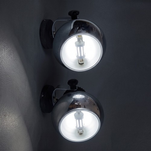 Coppia lampade eyeball - lampade, space
