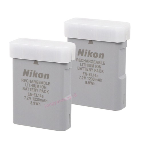 Pezzi per nikon el14a - 2, en-el14a