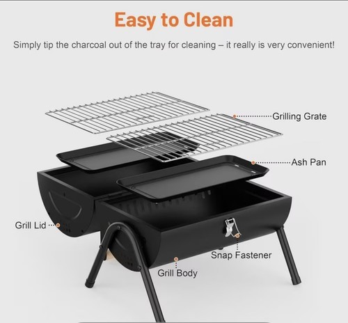 Barbecue carbone portatile - barbecue,
