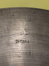 Zildjian old stamp vintage hit - zildjian,