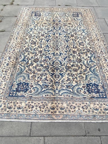 Tappeto fine vintage - fatto, a