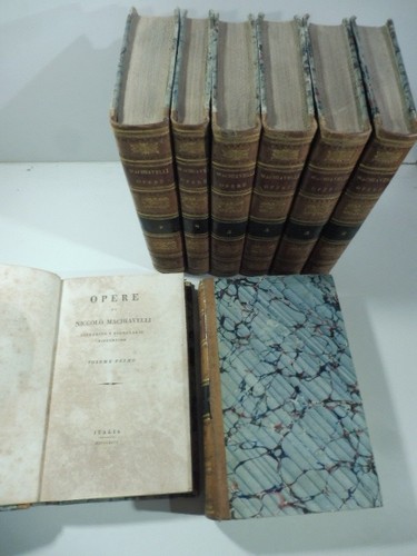 Opere niccolo macchiavelli - di, niccolo'