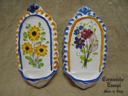 Acquasantiera in ceramica - 2, x