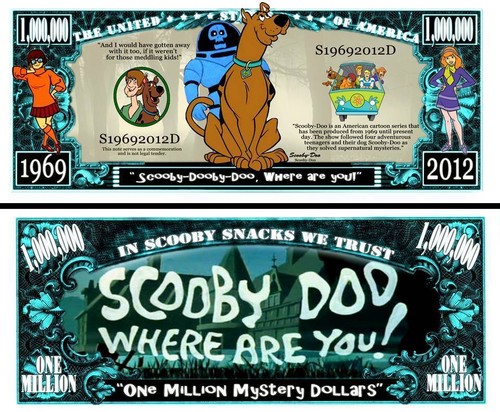 Scooby banconota one - scooby!,