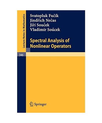 Spectral analysis nonlinear - spectral,