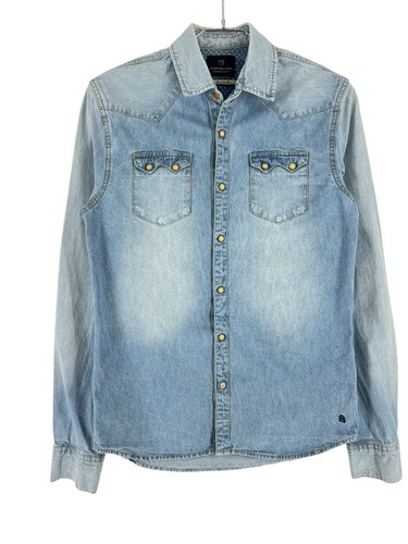 Scotch soda camicia di jeans - scotch,