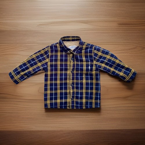 Giacca camicia flanella