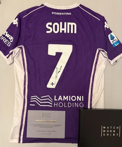 Maglia matchworn fiorentina - matchworn,