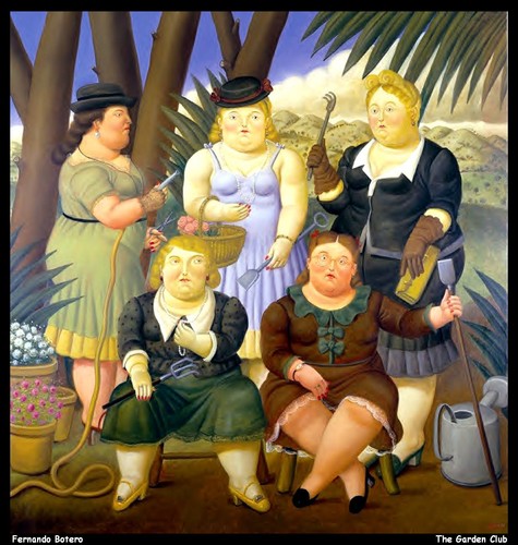 Fernando botero the garden - botero,