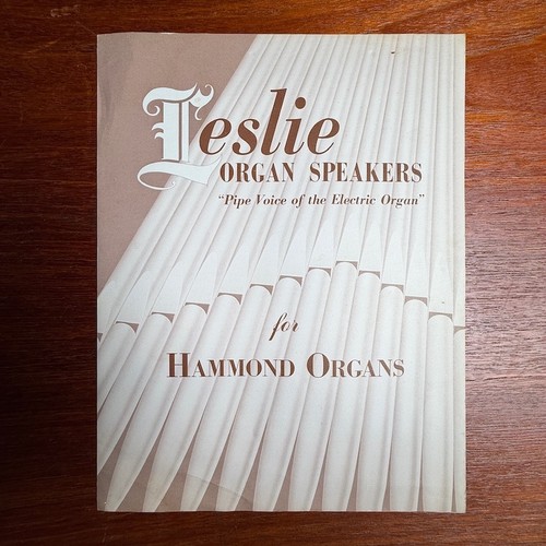 Vintage leslie organ speakers - vintage,