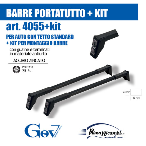 4055 barre portatutto - 4055+5, +