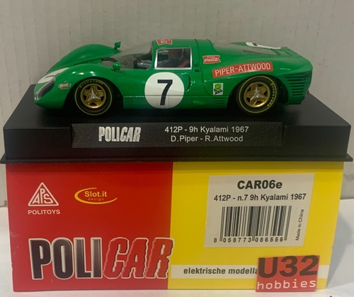 Slot car policar - slot, car06e