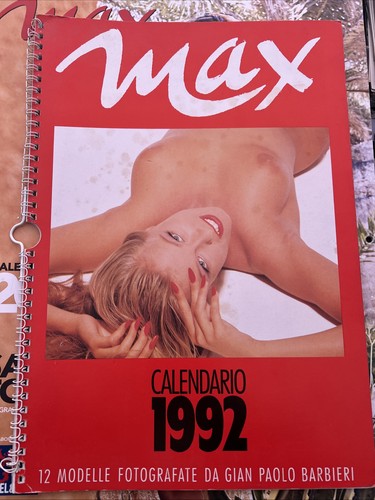 Calendario max 1992 - calendario,