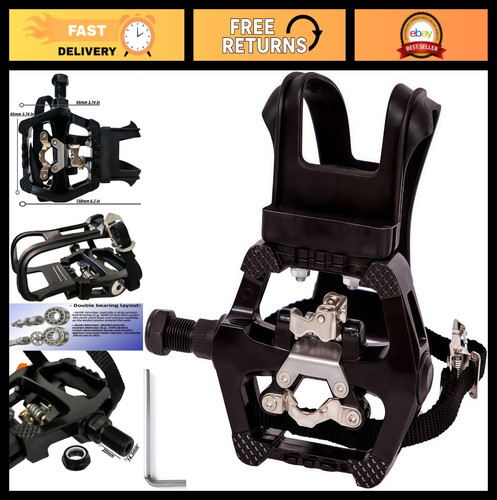 Pro grade spd spin bike - spin, pedali