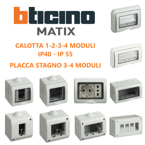 Contenitori custodie bticino - contenitori,