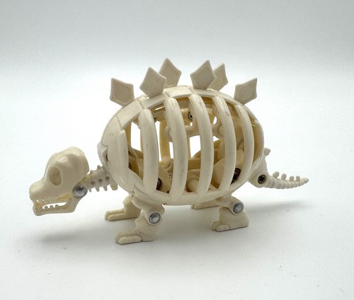 Scheletro stegosauro bandai - scheletro,
