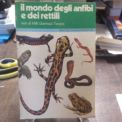 Libro mondo degli anfibi - libro, e