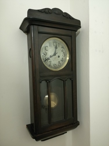 Antico orologio pendolo da - pendolo,