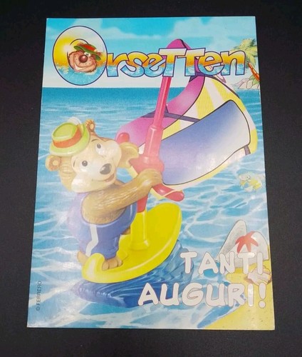 Orsetten personaggi kinder - orsetten,