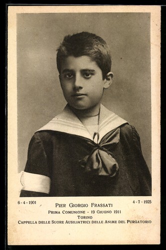 Cartolina pier giorgio - cartolina,