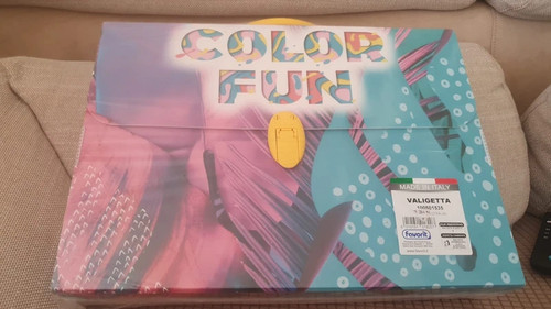 Color fun valigetta cartone