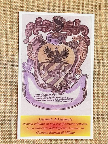 Carimati carimate famiglia - carimati, di