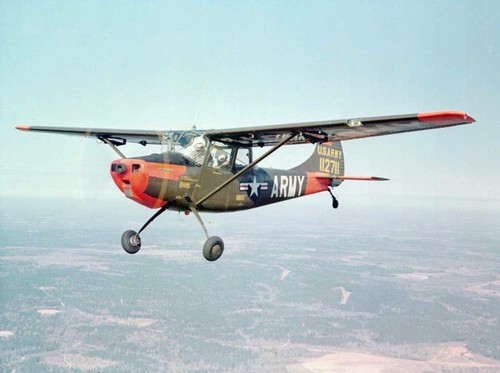 Cessna bird dog 5 - dog, 1:5,5