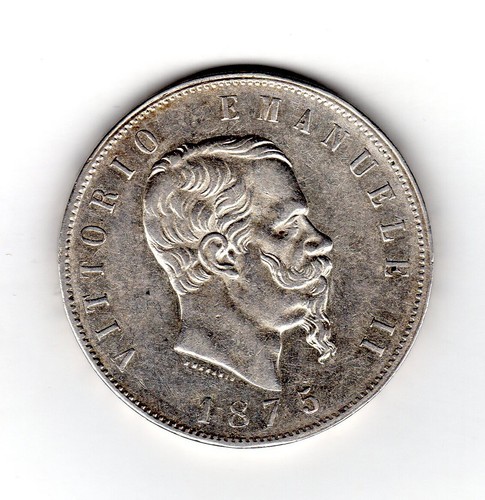Italia milano lire 1875 - 5,