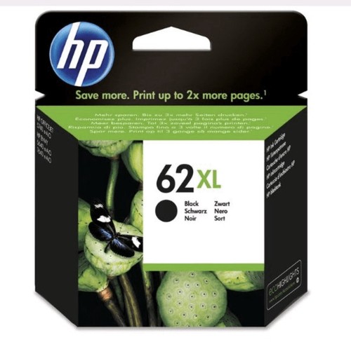 62xl black ink cartridge - hp,