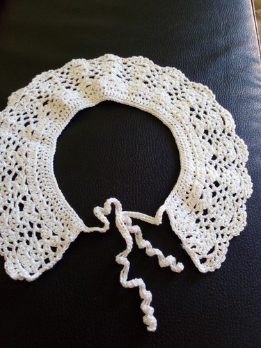 Colletto pizzo uncinetto - a,