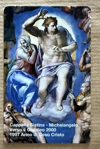 Scheda telefonica vaticano - scheda,