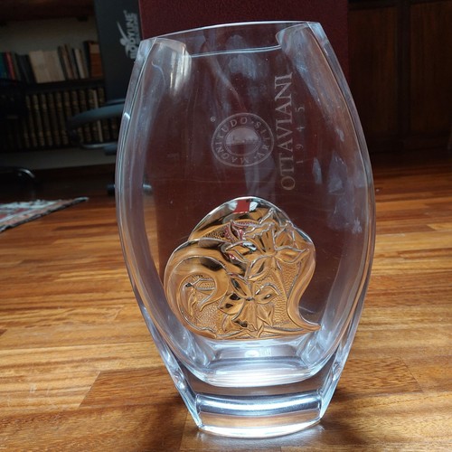 Vaso fiori cristallo - vaso,
