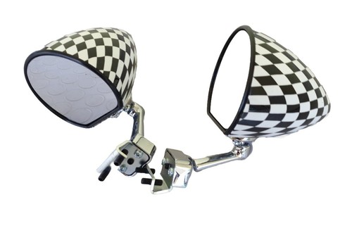 Coppia specchietti conici - conici, a