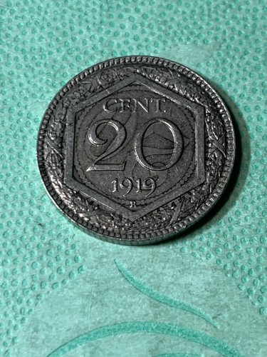 Centesimi 1919 esagono - 20,