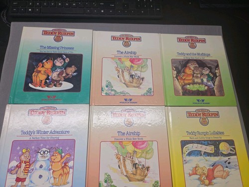Lotto libri teddy ruxpin - lotto, 6