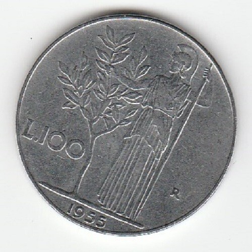 Monete 100 lire - 100, dal