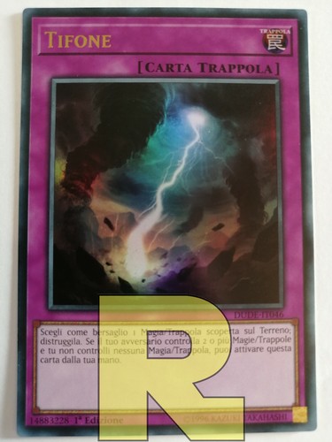 Tifone typhoon ultra rara - tifone,