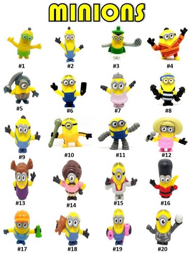 Minions happy meal toys - meal,
