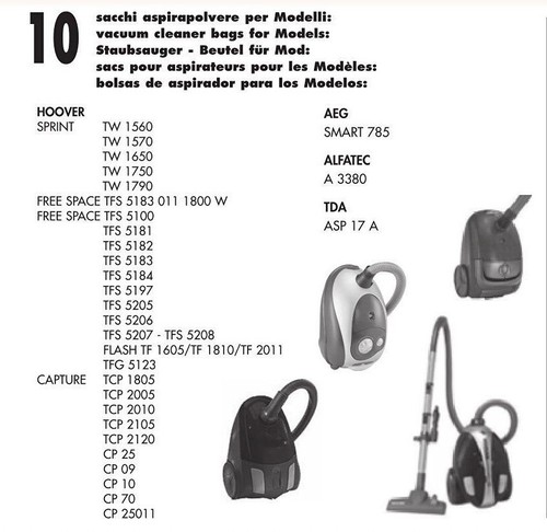 Sacchi buste hoover - buste,