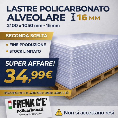 Lastra policarbonato - lastra,