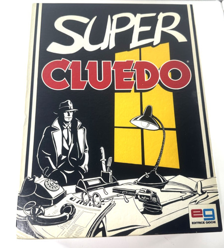 Super cluedo gioco scatola - super,