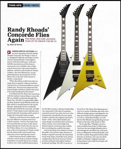 Articolo pin chitarra randy - articolo,