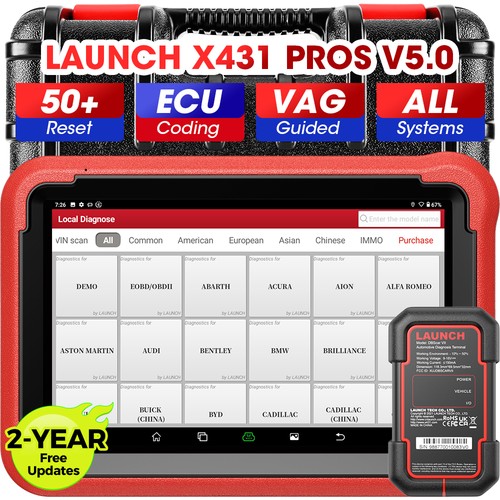 Launch x431 pros 0 - v+, pro