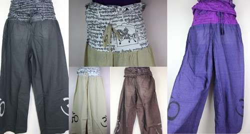 Unisex pantaloni mantra hippie - pantaloni,